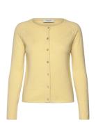 Rwlaica Cashmere Ls O-Neck Raglan C Yellow Rosemunde