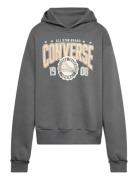 Converse Boxy Graphic Hoodie Grey Converse