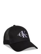 Monologo 5 Panel Mesh Back Cap Black Calvin Klein