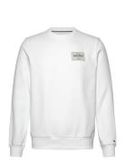 Monotype Label Sweatshirt White Tommy Hilfiger