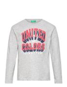 T-Shirt L/S Grey United Colors Of Benetton