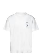 Wbbaine Relax Tee White Woodbird