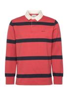 Yarn Dyed Striped Heavy Rugger Red GANT