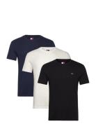 Tjm Xslim 3 Pack Tee Black Tommy Jeans