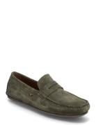 Casual Hilfiger Suede Driver Khaki Tommy Hilfiger