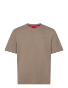 Austin T-Shirt Brown HUGO