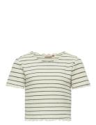 Koganits Life S/S Cropped Top Jrs Cream Kids Only