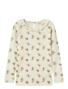 Nmfgavo Els Ls Slim Top Lil Beige Lil'Atelier