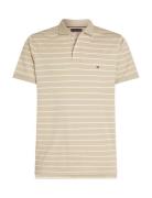 Liquid Cotton Reg Seasonal Polo Beige Tommy Hilfiger