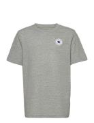 Cnvb Ss Printed Ctp Tee Grey Converse