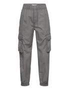 Trousers Vilgot Poplin Cargo Grey Lindex