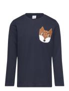 Top Ls Fox Pocket Navy Lindex