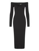 Off Shoulder Dress Black ROTATE Birger Christensen