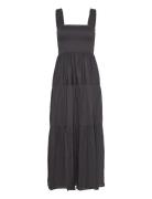 Nudall Maxi Dress Sl Black Lollys Laundry