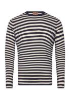 Mmgadam Soft Stripe Knit Black Mos Mosh Gallery