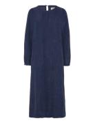 Lucasll Midi Dress Ls Blue Lollys Laundry