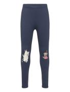 Leggings Moomin Kneefocus Blue Lindex