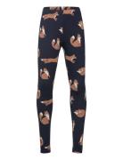 Leggings Fox Aop Navy Lindex