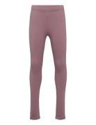 Leggings Basic Brushed Inside Purple Lindex