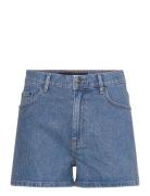 Rhinest Denim Shorts Blue ROTATE Birger Christensen