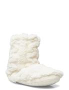 Slippers Soft Boot Cable Cream Lindex