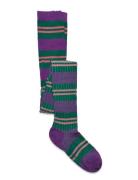 Stripy Tights Purple Molo