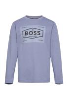 Long Sleeve T-Shirt Blue BOSS