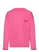 Agatha Emb Ls Tee Pink Mini Rodini