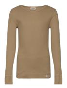 Plain Tee Ls Brown MarMar Copenhagen