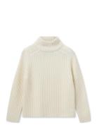 Mmthyra Highneck Knit Cream MOS MOSH