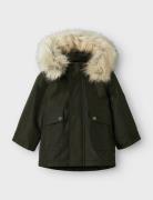 Nmmmillo Parka Jacket Long Fo Noos Black Name It