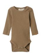 Nbmrajo Mab Ls Slim Body Lil Khaki Lil'Atelier