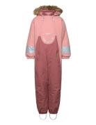 Alv Winter Playsuit Pink Viking