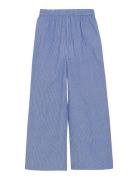 Pants Woven Stripe Blue Creamie