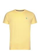 Uspa T-Shirt Arjun Men Yellow U.S. Polo Assn.