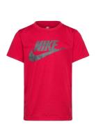 Te-S/S Tee Red Nike