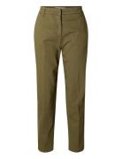 Slfvera-Rita Mw Cropped Pant Noos Khaki Selected Femme