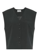 Mschcassie Vest Black MSCH Copenhagen