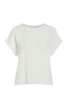 Vijosa S/S Top - Noos White Vila