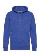 Essential Logo Zip Hoodie Hb Blue Superdry