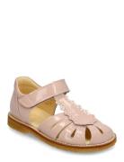 Sandals - Flat - Closed Toe Pink ANGULUS
