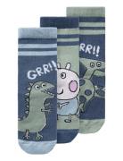 Nmmadinis Peppapig 3P Sock Cplg Green Name It