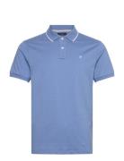 Tipped Jersey Polo Blue Hackett London