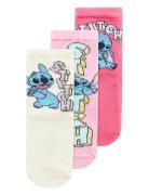 Nmffomdi Stitch 3P Sock Wdi Pink Name It