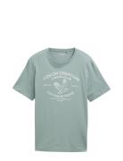 Printed T-Shirt Green Tom Tailor