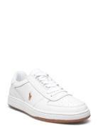 Court Leather Low-Top Sneaker White Polo Ralph Lauren