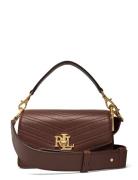 Stitched Small Tayler Crossbody Bag Brown Lauren Ralph Lauren