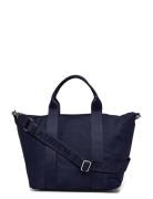 Nylon Extra-Large Stevie Tote Bag Navy Lauren Ralph Lauren