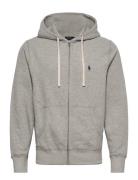 The Rl Fleece Hoodie Grey Polo Ralph Lauren