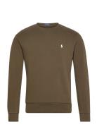 Loopback Fleece Sweatshirt Khaki Polo Ralph Lauren